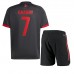 Cheap Bayern Munich Serge Gnabry #7 Third Football Kit Children 2022-23 Short Sleeve (+ pants)